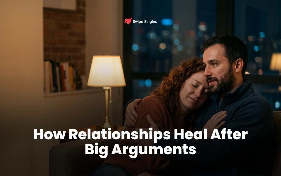 How to repair a relationship after a big argument.