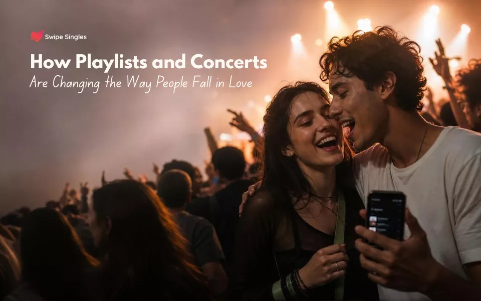 How playlists and concerts are changing the way people fall in love by creating shared experiences and deeper emotional connections.