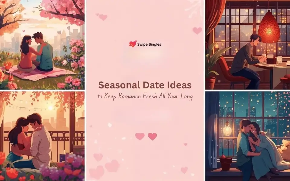 Couple enjoying seasonal date ideas to keep romance fresh all year long