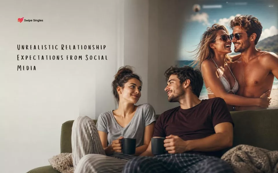 How social media creates unrealistic relationship expectations by influencing love, dating standards, trust, and relationship satisfaction