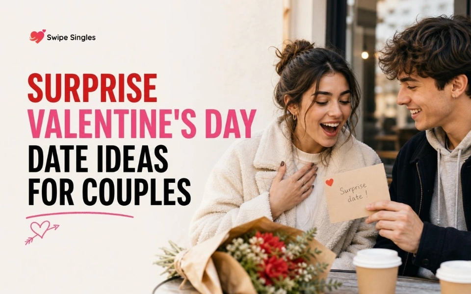 Surprise Valentine Day date ideas for couples.